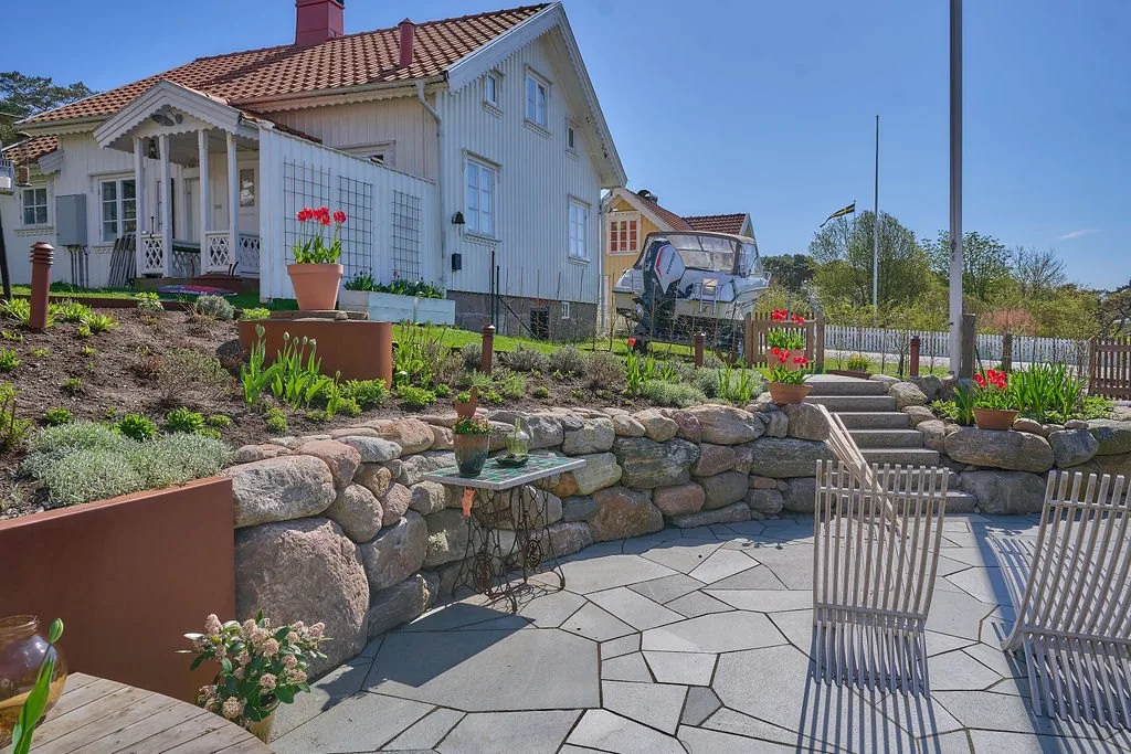 Hage og stensetting fra CTP Entreprenad